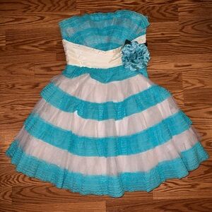 Vintage Y2K Betsey Johnson Tea Party Cupcake Dress, size 8